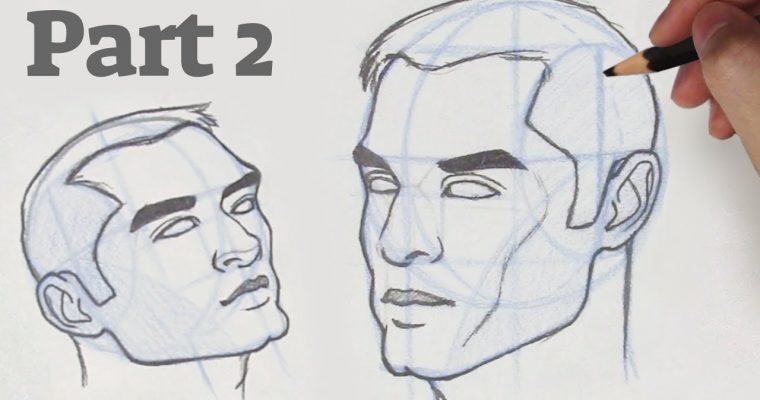איך לצייר פנים מזויות שונות – 2