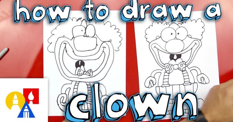 🤡 איך לצייר ליצן 🤡